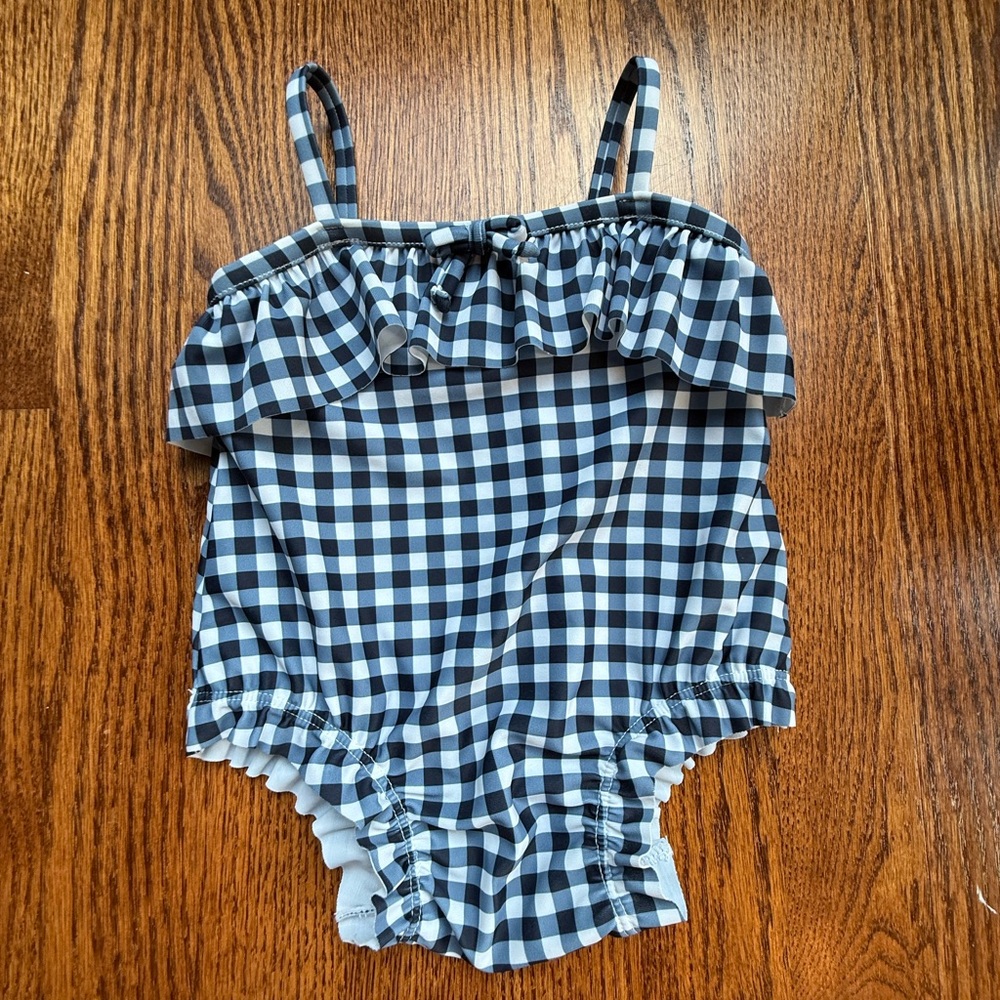 NEW Gap Ginghan One Piece 0-6 Months